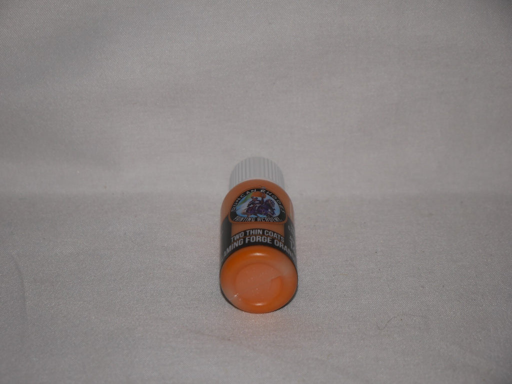Duncan Rhodes Painting Academy 'Two Thin Coats' Flaming Forge Orange 15ml 10103