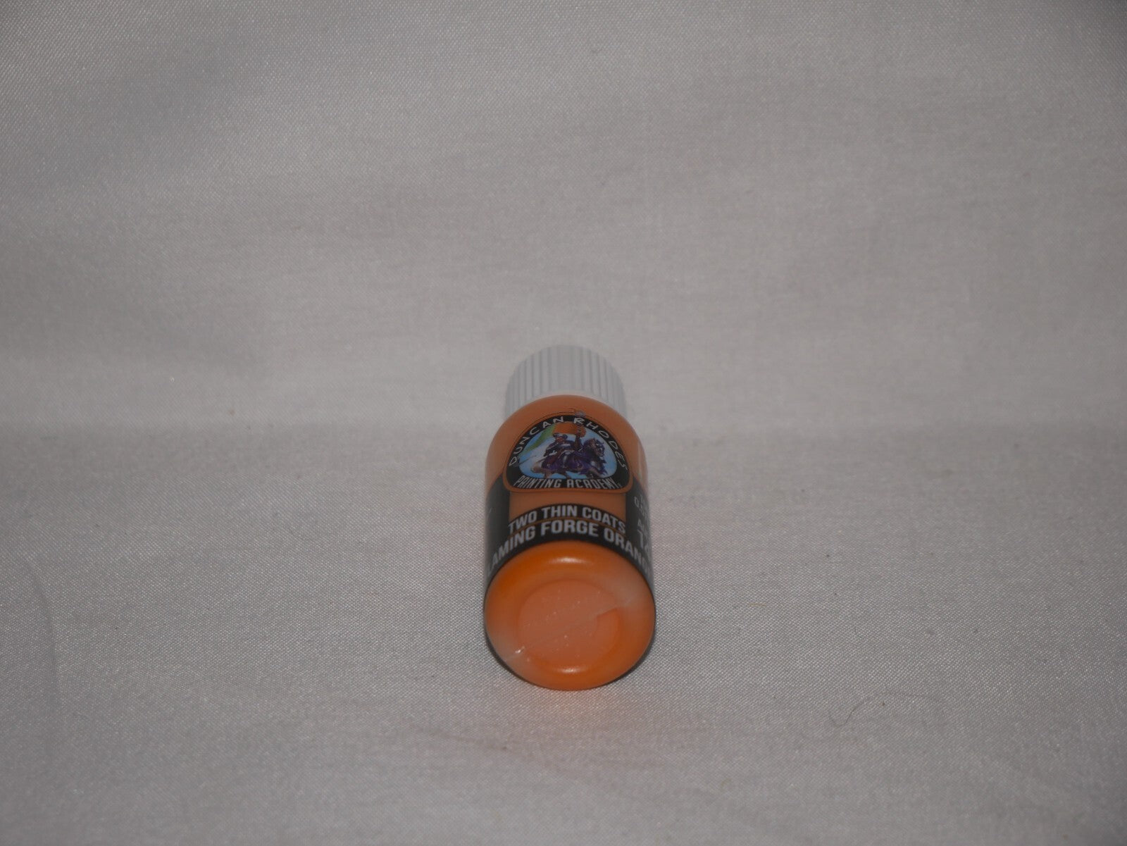 Duncan Rhodes Painting Academy 'Two Thin Coats' Flaming Forge Orange 15ml 10103