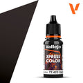 Vallejo Xpress Color Acrylics Black Lotus 18ml/0.6 fl oz Dropper Bottle - 72.423