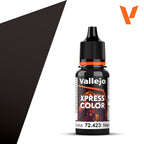 Vallejo Xpress Color Acrylics Black Lotus 18ml/0.6 fl oz Dropper Bottle - 72.423