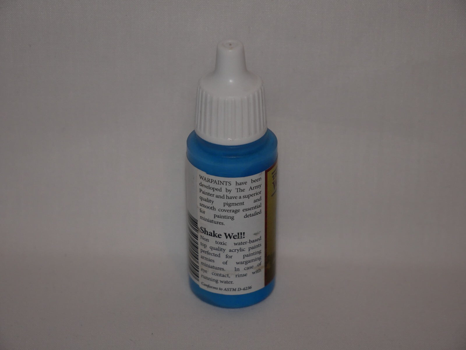 The Army Painter Acrylic Warpaints Range Viking Blue 18ml Dropper Bottle WP1462