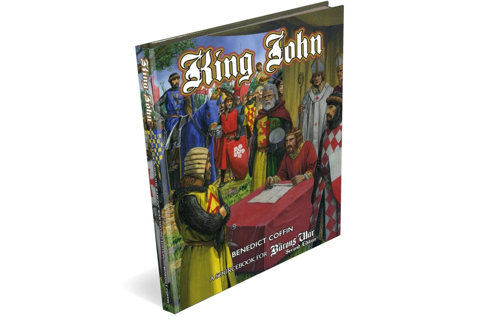 Wargames Atlantic Barons' War 2nd Ed King John Hardcover Sourcebook - WAABW004