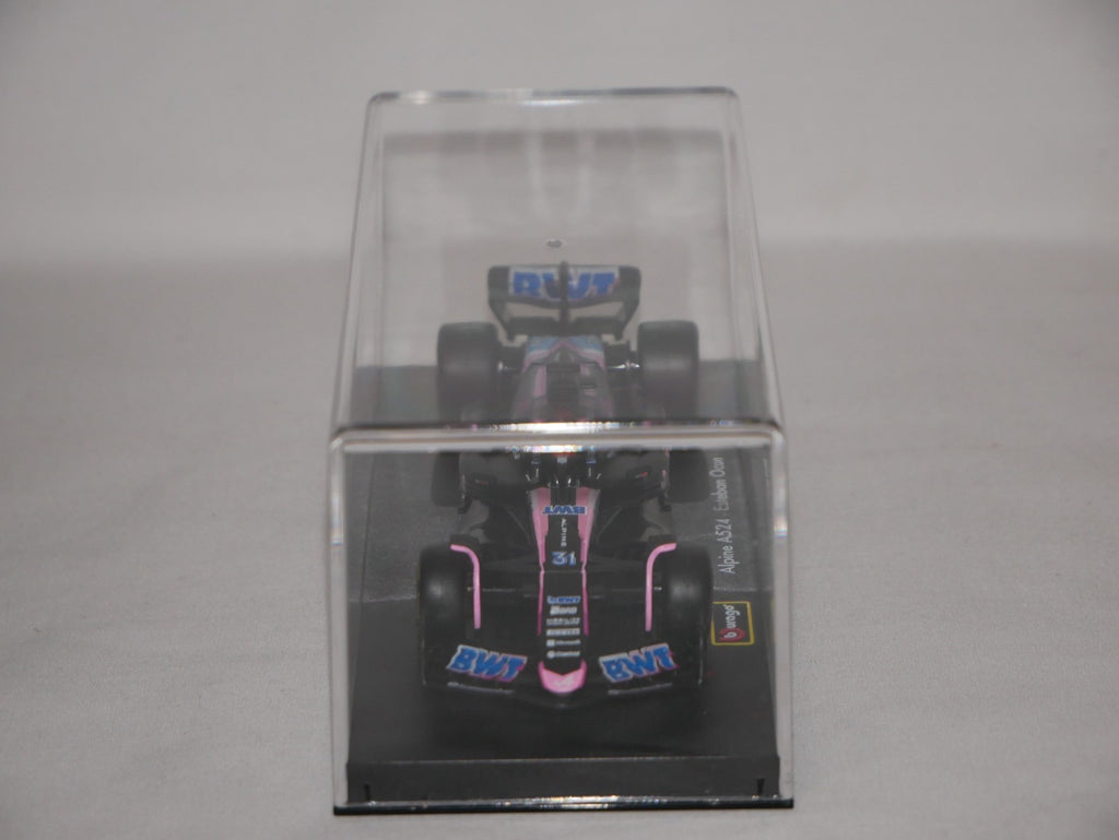 Burago 1:43 Scale BWT Alpine F1 Team A524 2024 No.31 Esteban Ocon - #18-38220O