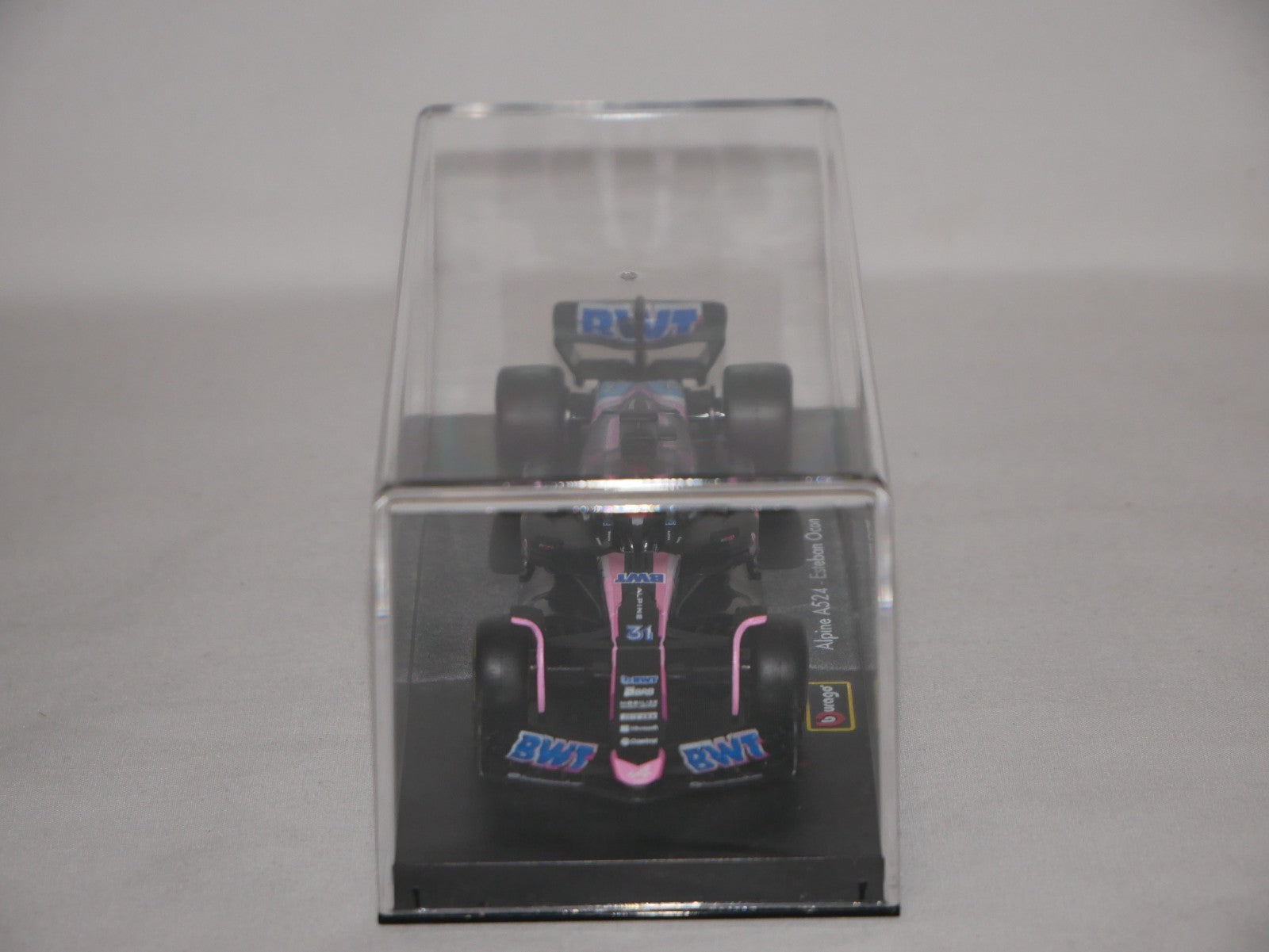 Burago 1:43 Scale BWT Alpine F1 Team A524 2024 No.31 Esteban Ocon - #18-38220O