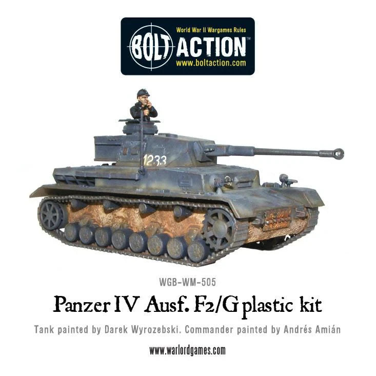 Warlord Games Bolt Action 1:56 WWII German Panzer IV Ausf. F1/G/H - (402012010)