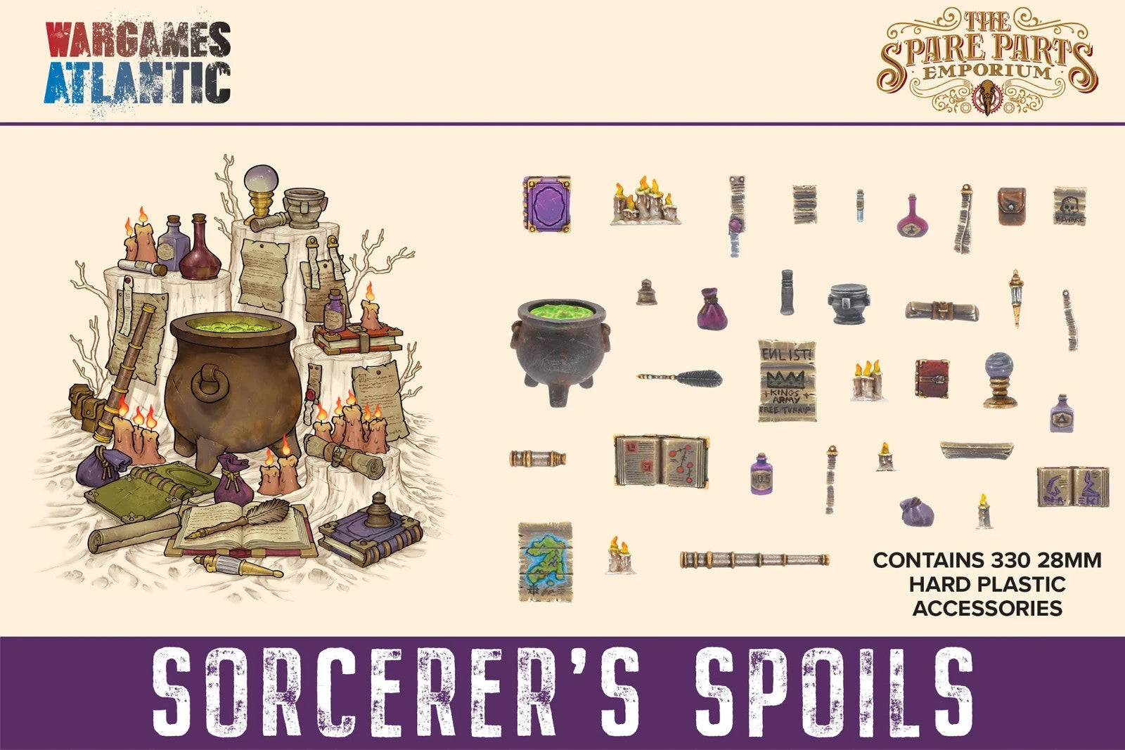 Wargames Atlantic The Spare Parts Emporium 28mm Sorcerer's Spoils - WAAPW002