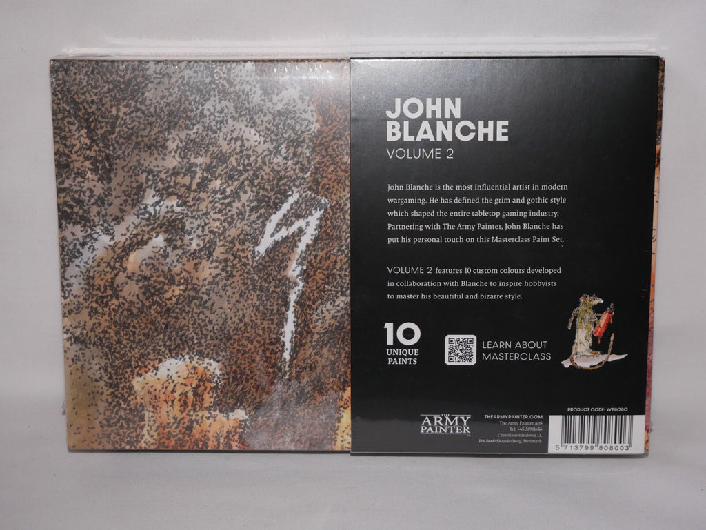 The Army Painter John Blanche Masterclass Volume 2 Paint Set (10 Colours) - WP8080