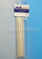 Albion Alloys Professional Sanding Files Fine - 240/320 Grit (165mm x 3mm) - 143