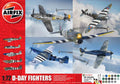Airfix 1:72 Scale Plastic Model WW2 D-Day Fighters Gift Set Skill Level 1 A50192
