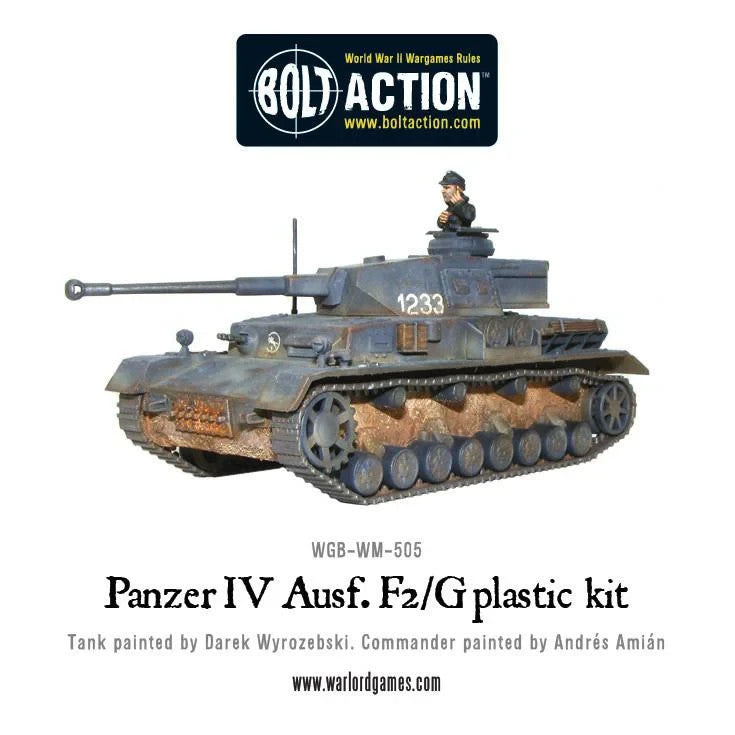 Warlord Games Bolt Action 1:56 WWII German Panzer IV Ausf. F1/G/H - (402012010)