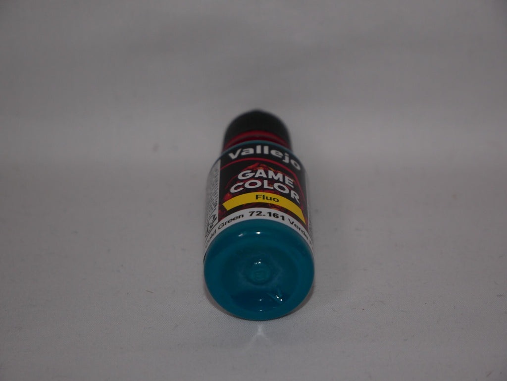 Vallejo Game Color Acrylics Fluorescent Cold Green 18ml Dropper Bottle - 72.161