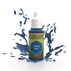 The Army Painter Acrylic Warpaints Range Viking Blue 18ml Dropper Bottle WP1462