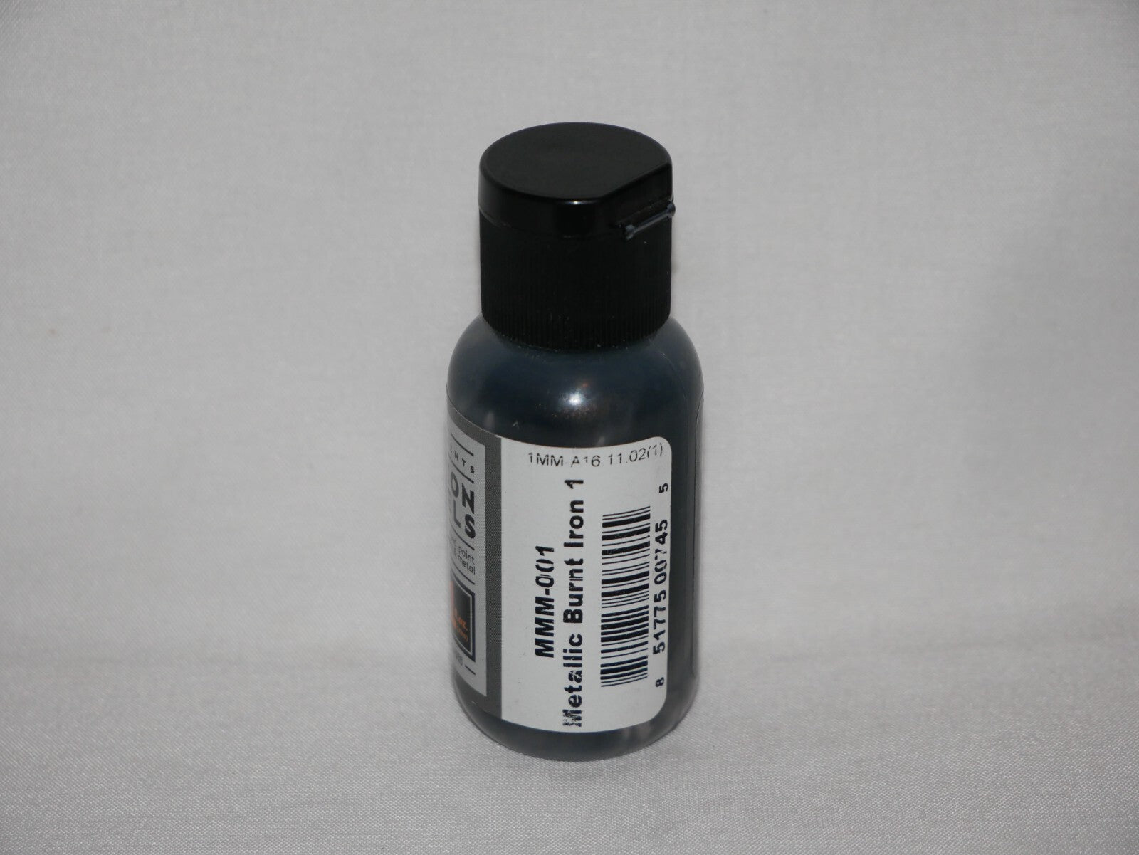 Mission Models Hobby Paint Metallic Burnt Iron 1 30ml / 1fl.oz Bottle (MMM-001)