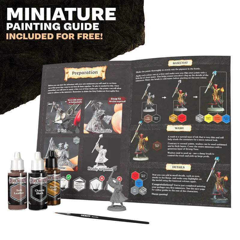 The Army Painter Gamemaster Adventure Starter Role-Playing Paint Set - GM1008