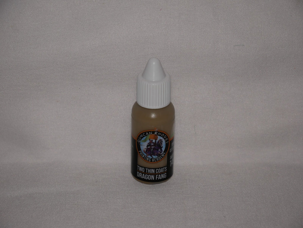 Duncan Rhodes Painting Academy 'Two Thin Coats' Dragon Fang 15ml Dropper - 10031