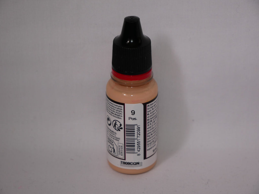 Vallejo Game Color Acrylic Range Skin Tone 18ml/0.6 fl oz Dropper Bottle 72.099