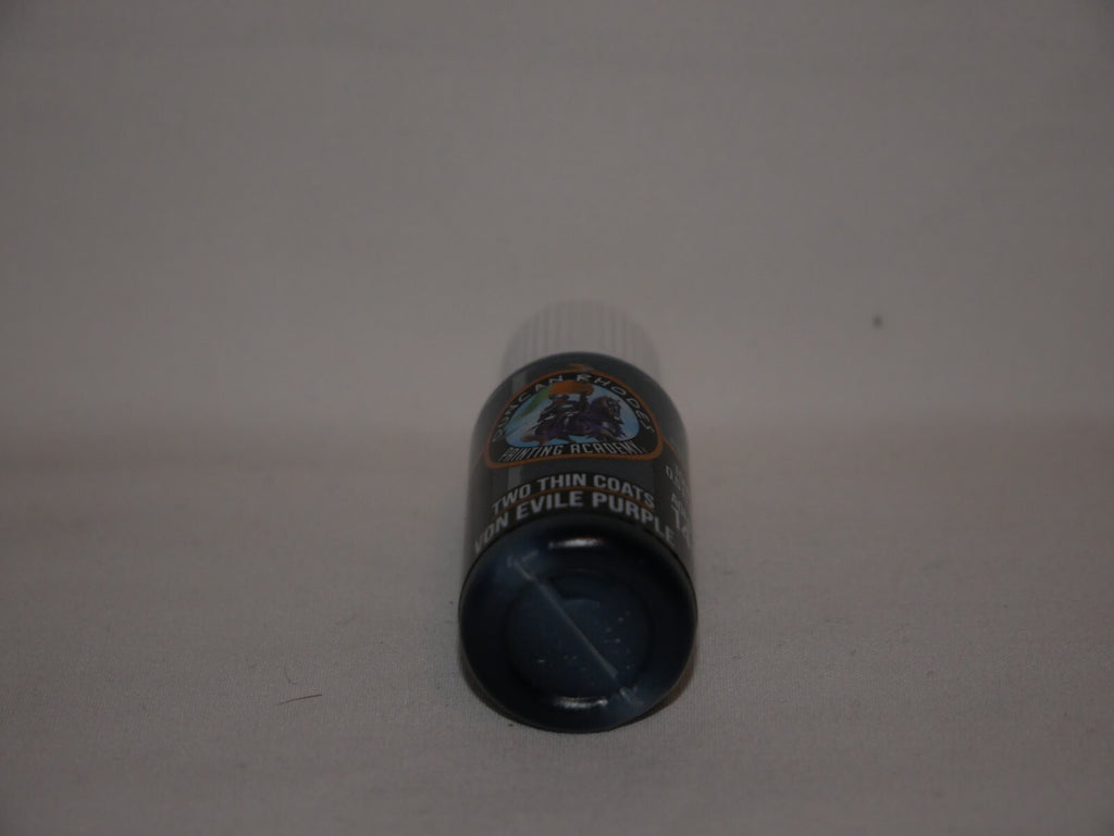 Duncan Rhodes Painting Academy Two Thin Coats Von Evile Purple 15ml Bottle 10148