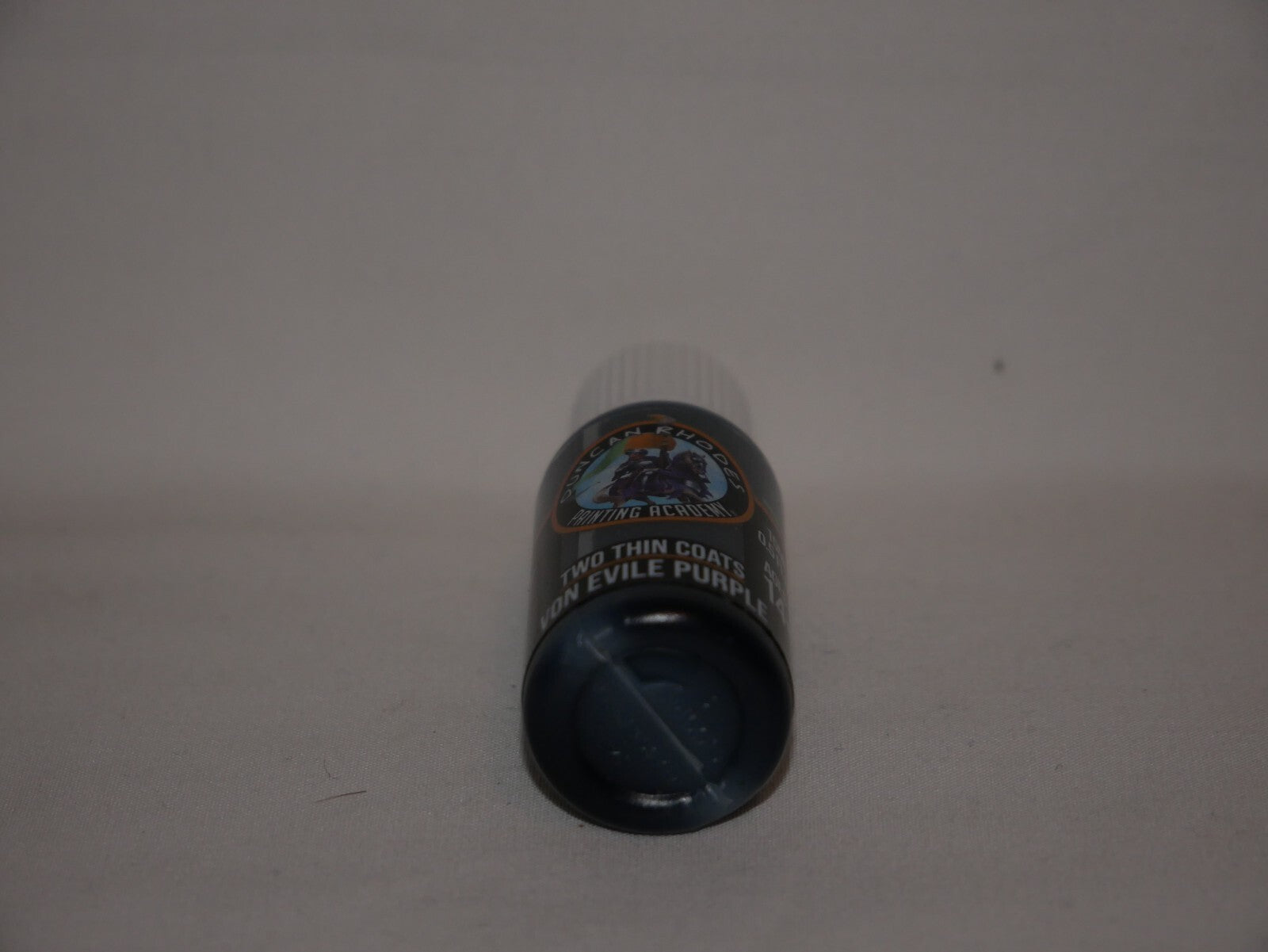 Duncan Rhodes Painting Academy Two Thin Coats Von Evile Purple 15ml Bottle 10148
