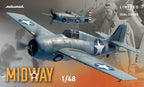 Eduard 1:48 Scale (F4F-3 & F4F-4) Widway Dual Combo Limited Edition Set - 11166