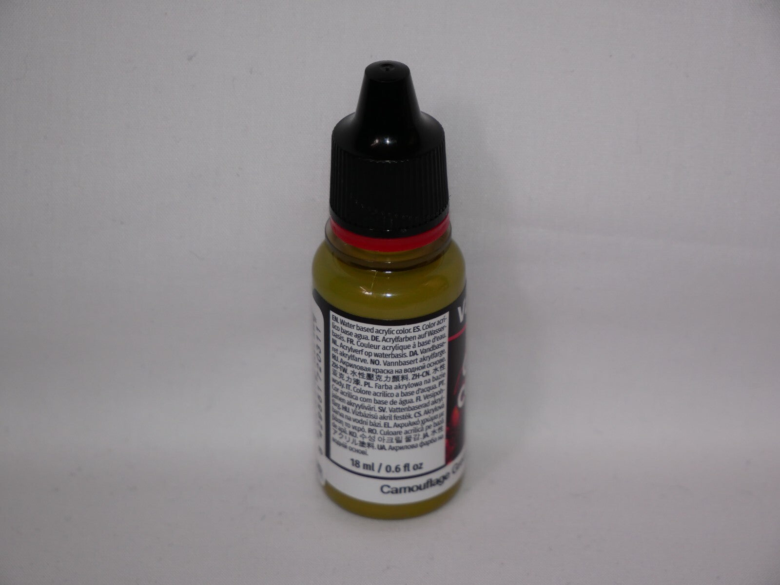 Vallejo Game Color Acrylic Camouflage Green 18ml/0.6 fl oz Dropper Bottle 72.031