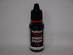 Vallejo Xpress Color Acrylics Gloomy Violet 18ml/0.6 fl oz Dropper Bottle 72.410