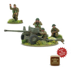 Warlord Games Bolt Action 1:56 Scale British 6-Pounder Anti-Tank Gun - 402011028