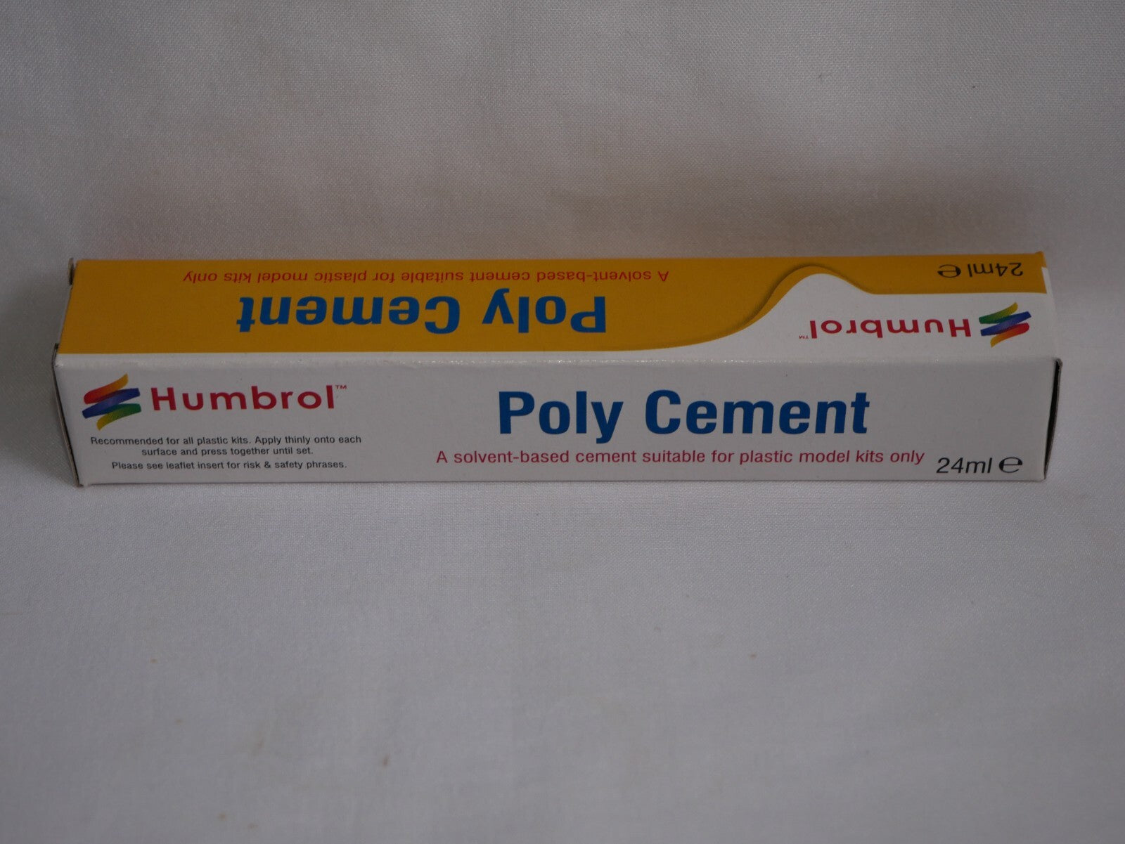 Humbrol Large Poly Cement A Solvent Based Glue For Plastics Models 24ml AE4422
