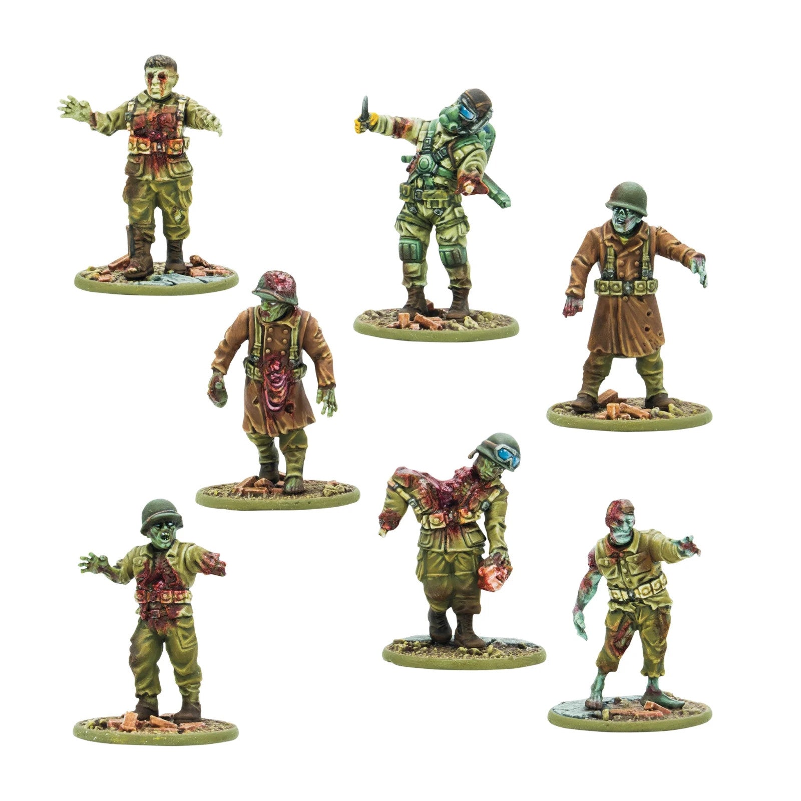 Warlord Games Konflikt 47 1:56 Scale Hard Plastic Totenkorps Horde - 452010204