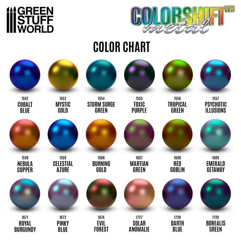 Green Stuff World Colorshift Chameleon Metal Solar Anomalie 17ml Bottle - 1727
