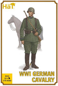 Hat Industrie 1:72 Scale World War 1 (WW1) German Cavalry Plastic Models - 8313