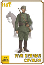 Hat Industrie 1:72 Scale World War 1 (WW1) German Cavalry Plastic Models - 8313