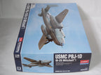 Academy 1:48 USMC PBJ-1D North American (B-25 Mitchell) Skill Level 4 - 12334