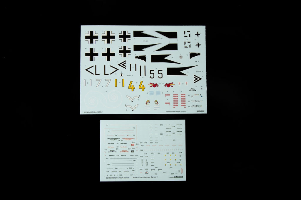 Eduard 1:48 Scale Plastic Kits Focke-Wulf Fw 190A-2 ProfiPACK Edition - 82146