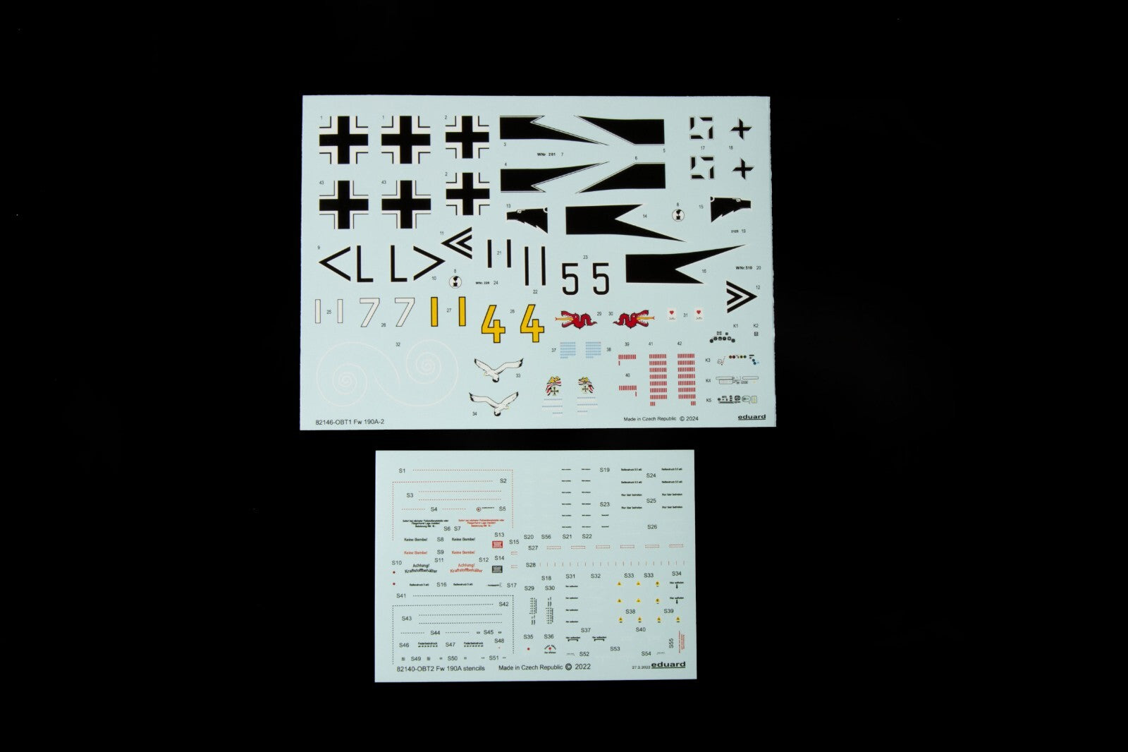 Eduard 1:48 Scale Plastic Kits Focke-Wulf Fw 190A-2 ProfiPACK Edition - 82146