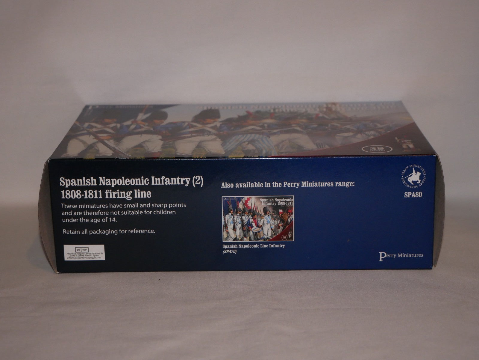 Perry Miniatures 28mm Spanish Napoleonic Infantry Box (2) 1808-1811 Firing Line