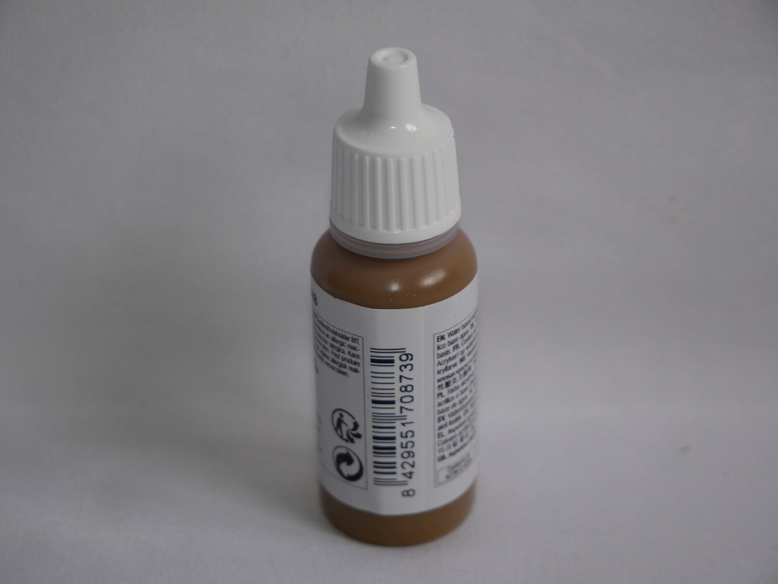 Vallejo Model Color US Field Drab Acrylic 17ml/0.57 fl oz Dropper Bottle 70.873