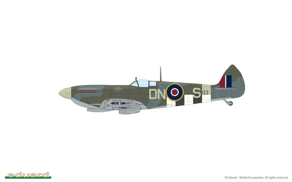 Eduard 1:48 Scale Supermarine Spitfire Mk.XVI High Back ProfiPACK Edition - 8286