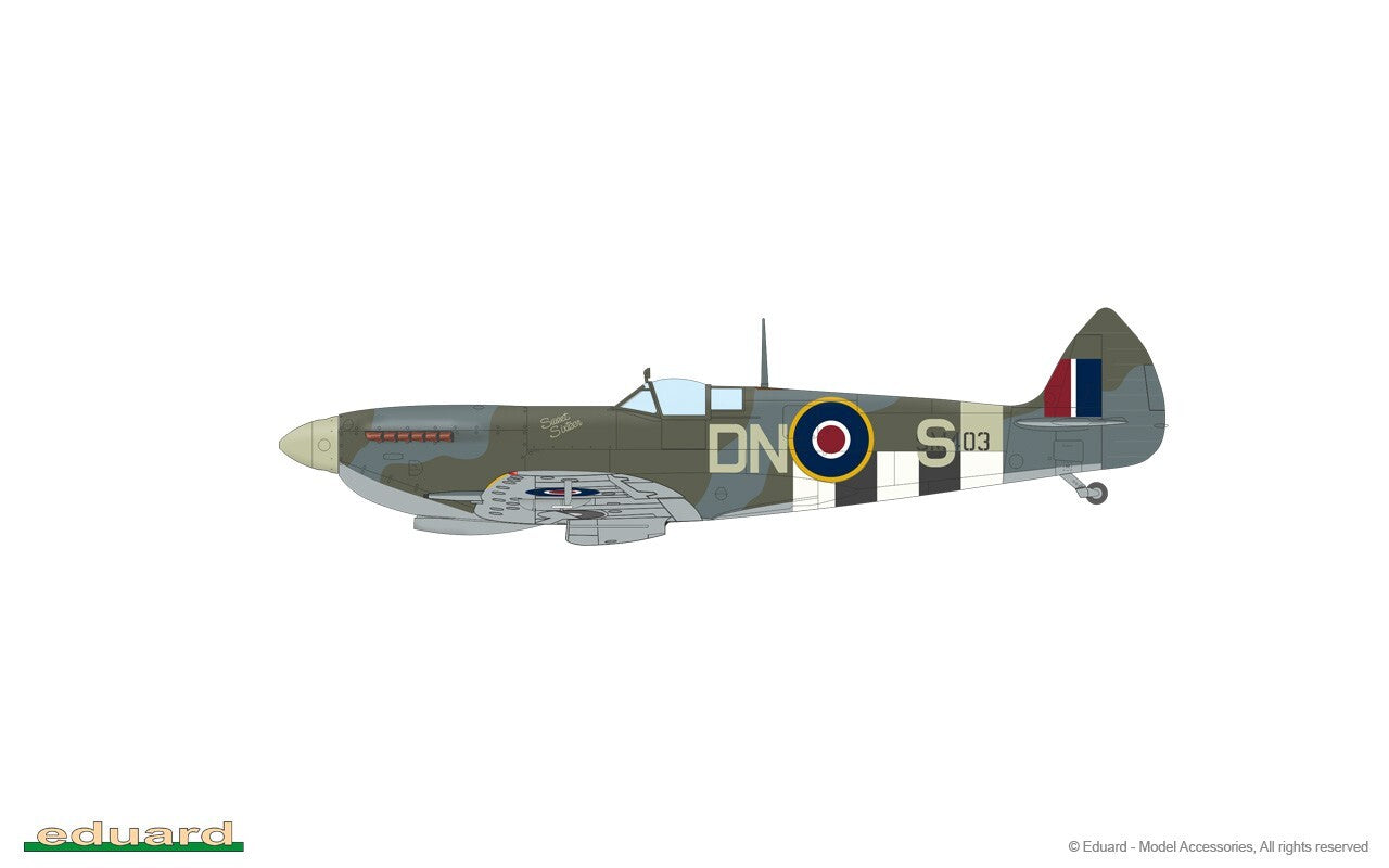 Eduard 1:48 Scale Supermarine Spitfire Mk.XVI High Back ProfiPACK Edition - 8286