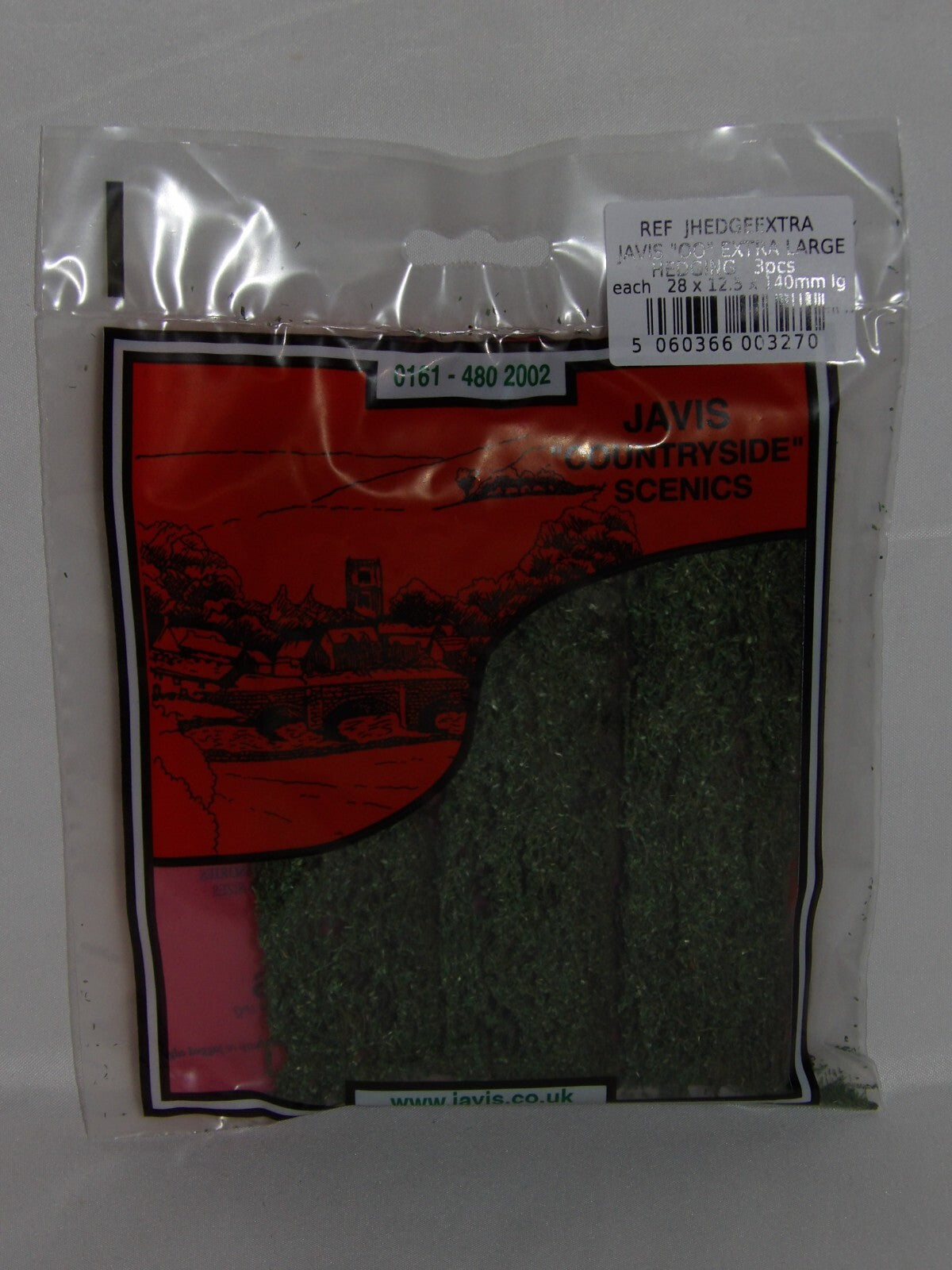 Javis Countryside Scenics "OO " Extra Large Hedgeing 3pcs JHEDGEEXTRA
