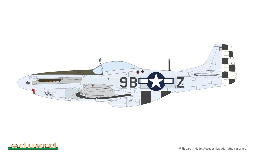 Eduard 1:48 P-51D Mustang Mighty Eighth 65th Fighter Wing Limited Edition 11196