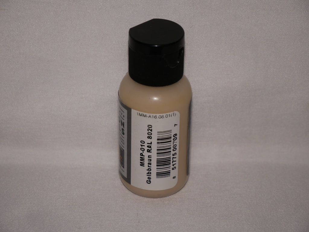 Mission Models Premium Hobby Paints Gelbbraun RAL 8020 30ml Bottle (MMP - 010)