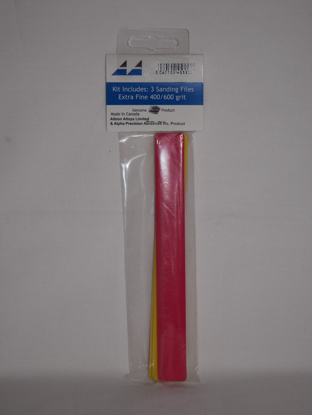 Albion Alloys Professional Sanding Files Extra Fine 400/600 (165mm x 20mm) - 340