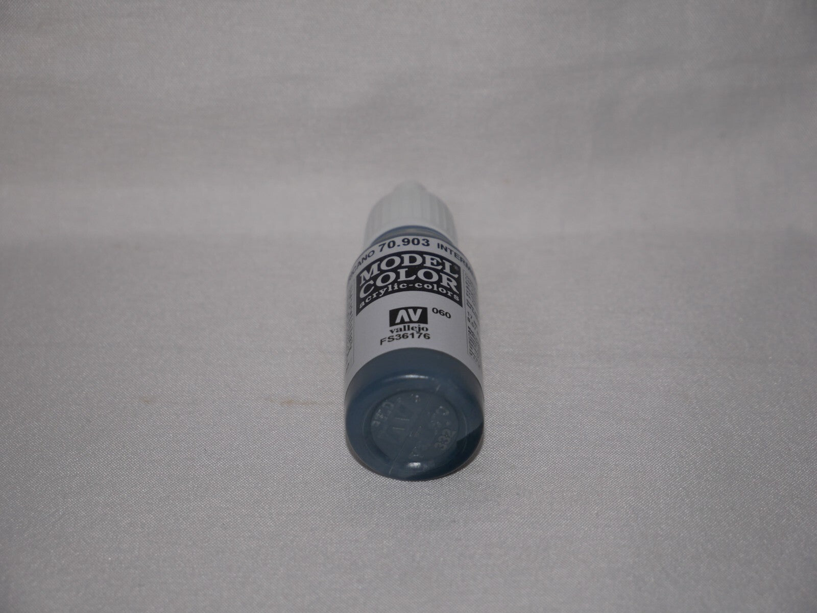 Vallejo Model Color Intermediate Blue Acrylic 17ml Dropper Bottle - 70.903