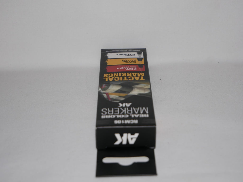 AK Interactive Real Color Acrylic Markers Tactical Markings 3 Piece Set - RCM106