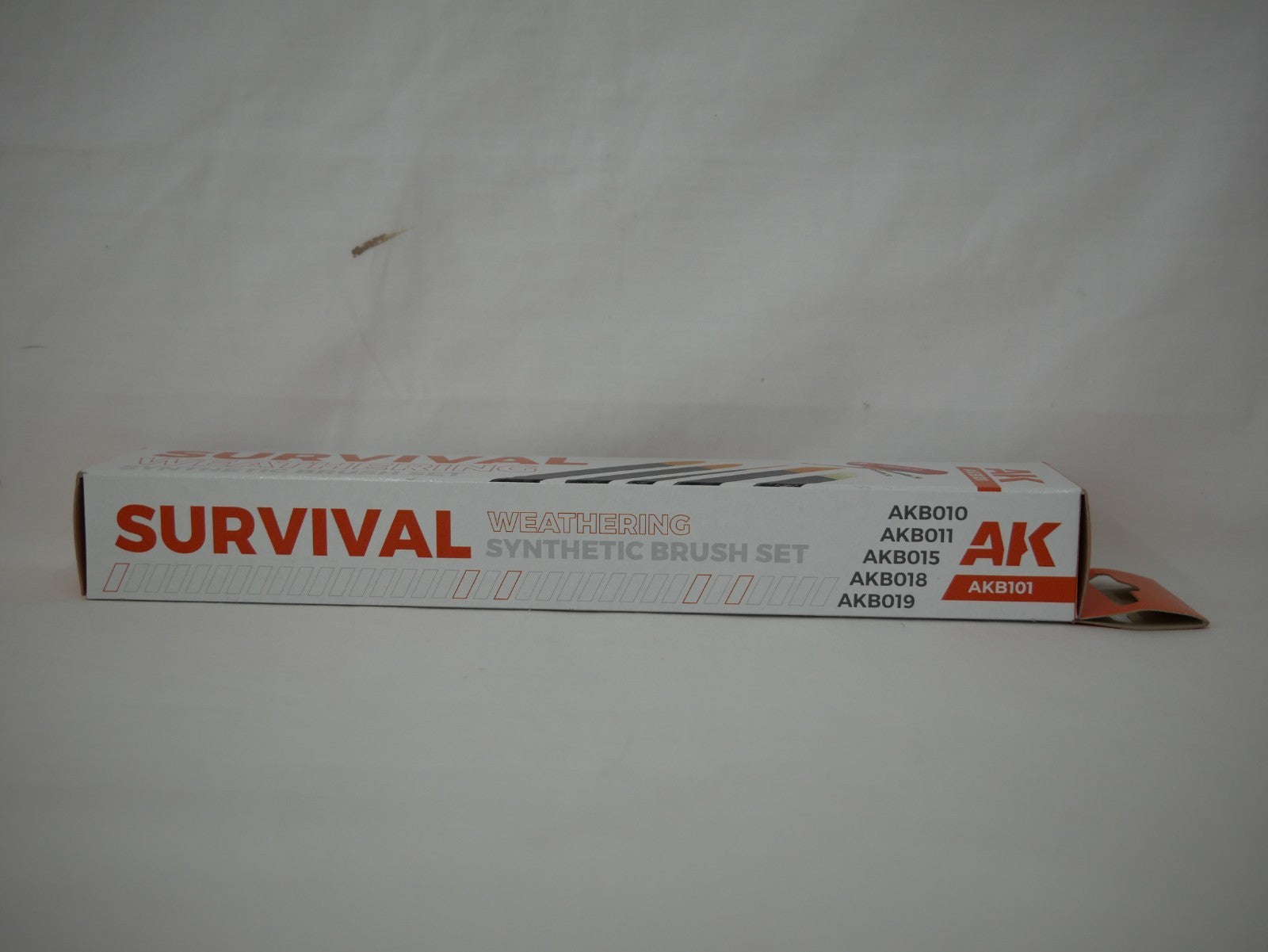 AK Interactive Survival Weathering Synthetic Hair 5 Piece Hobby Brush Set - AKB101