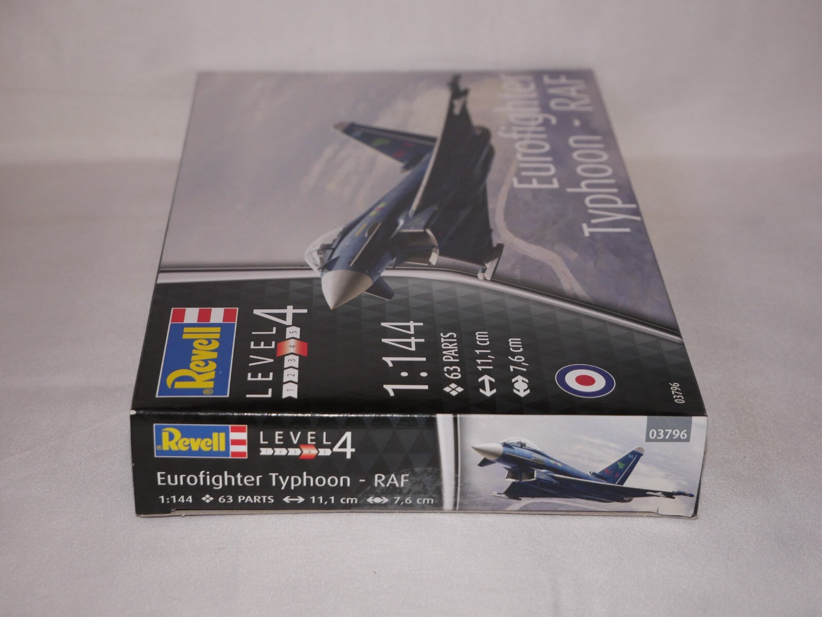 Revell 1:144 Eurofighter Typhoon - RAF Model Aircraft Kit Skill Level 4 03796