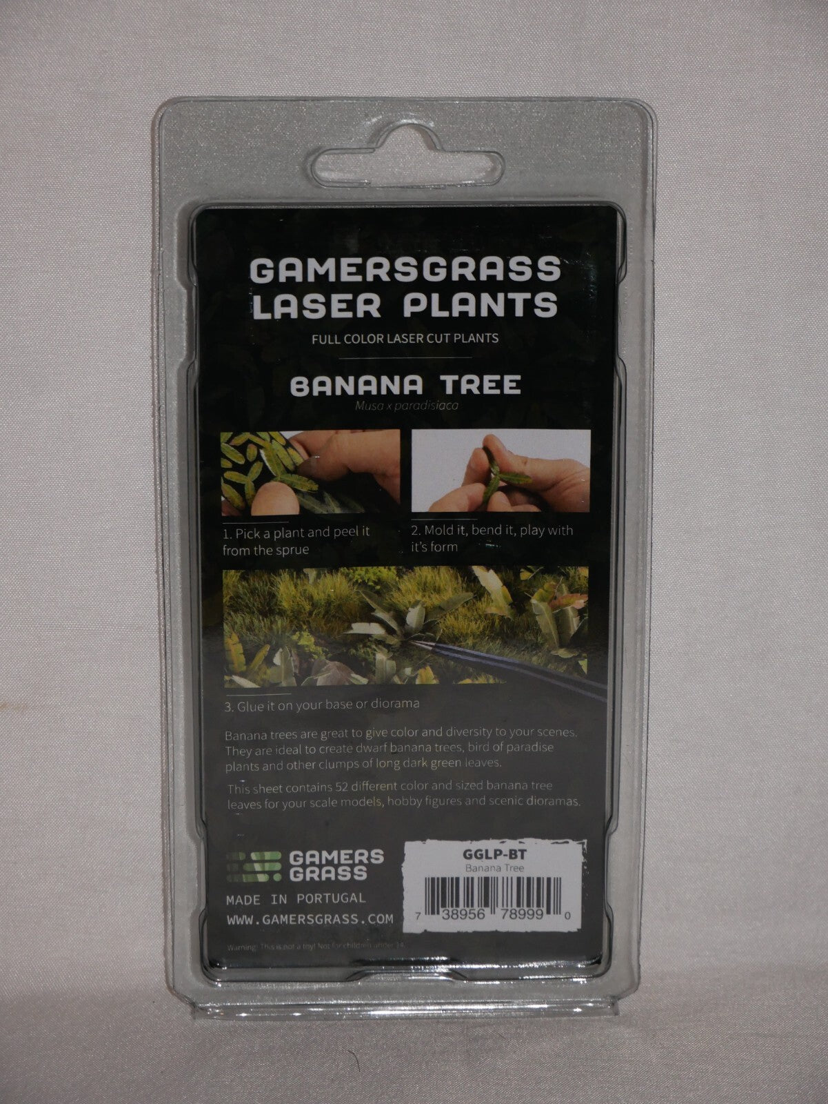 Gamers Grass Full Color Laser Cut Plants Banana Tree (52) Per Pack GGLP-BT