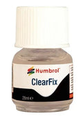 Humbrol Clearfix Solvent Based Glue For Plastic Models 28ml Glass Bottle AC5708