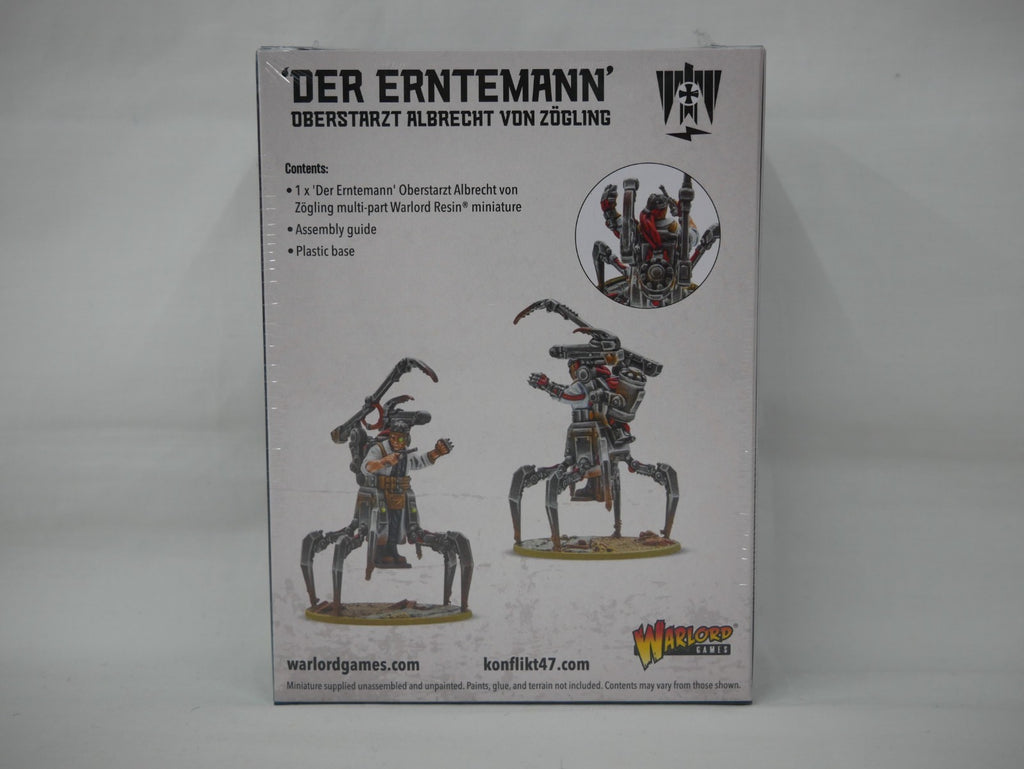 Warlord Games Konflikt 47 1:56 'Der Erntemann' Oberstarzt Albrecht von Zögling - 452410217