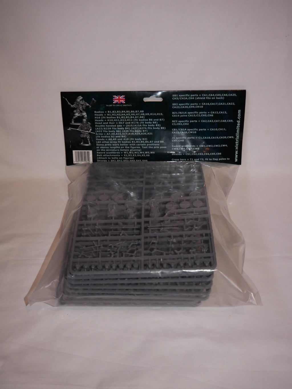 Victrix Warriors Of The Dark Ages 28mm Scale Hard Plastic Vikings Models VXDA001